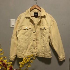 BDG yellow corduroy jacket